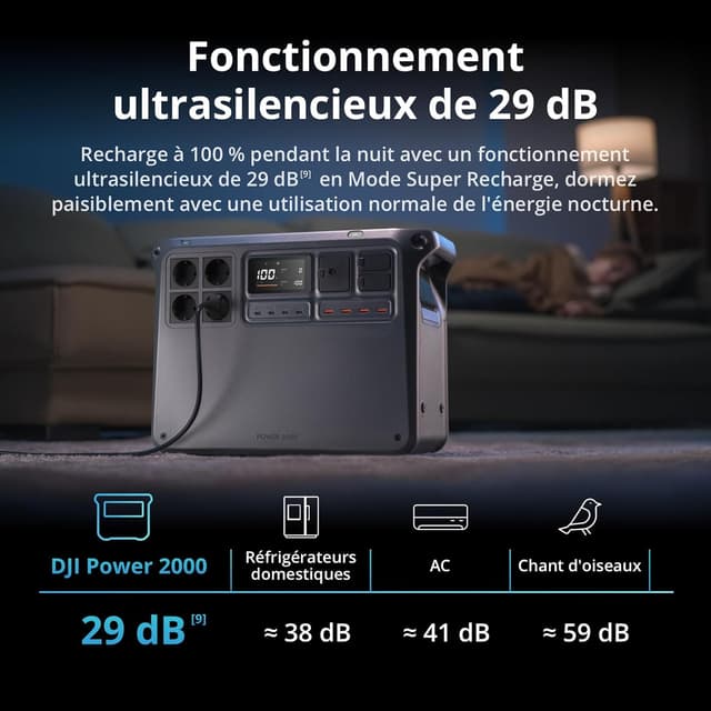 Thumbnail 5 de DJI Power 2000 station électrique 3000W