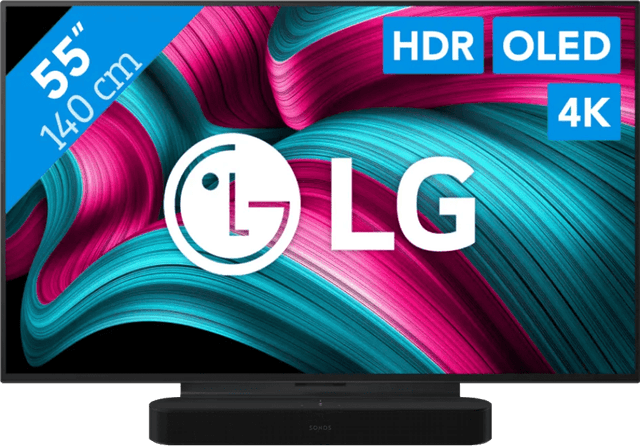 Detalle de LG 55" OLED evo C5 4K (2025) Fernseher + Sonos Beam Gen. 2: TV- und Sound-Set für Kino-Feeling