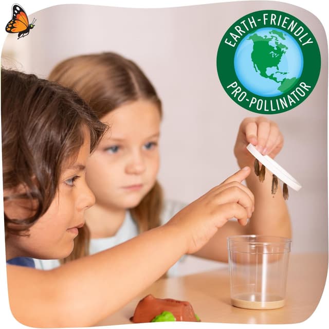 Detalle 2 de Insect Lore The Butterfly Garden kit for live butterflies (growing 5 caterpillars)