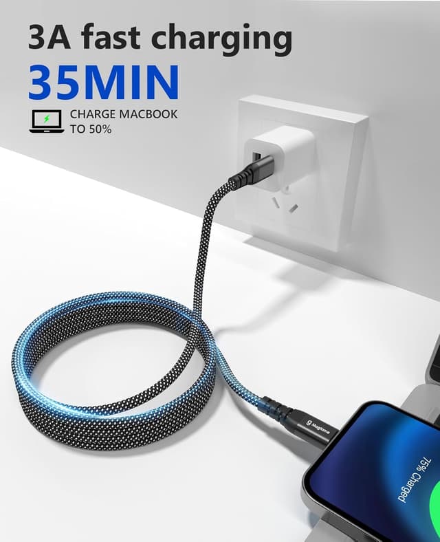 Thumbnail 2 de Magtame magnetisches USB C Kabel 1,5m