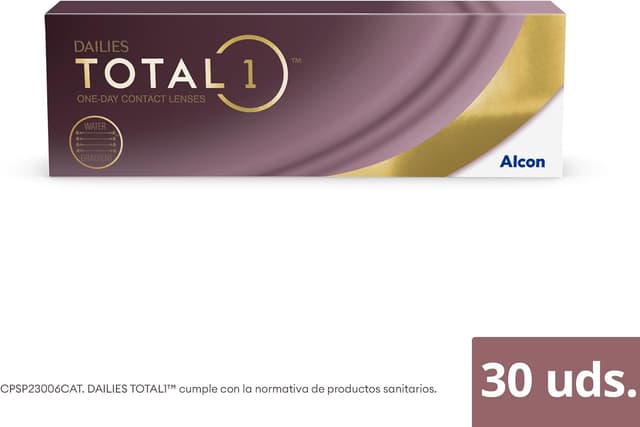 Thumbnail 1 de Dailies Total 1 - Lentes diarios de contacto 🥽, 30 unidades