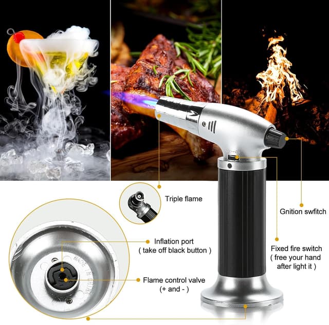 Thumbnail 2 de Kit per affumicatore per cocktail con torcia