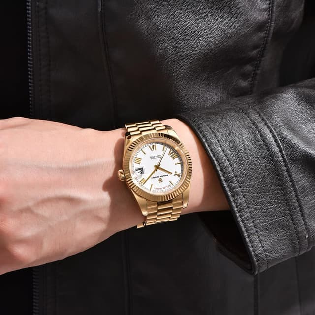 Detalle de LACZ DENTON Pagani Design DD36 PD1752: orologio automatico da uomo con vetro zaffiro, Seagull ST16 e 10 bar