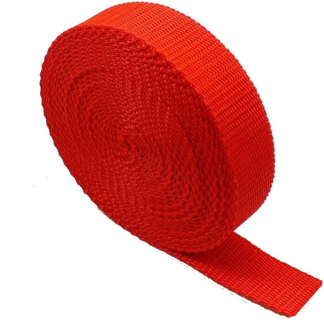 Detalle de The Bead Shop Heavy Duty Webbing Strap Tape (5 m) for rucksacks, luggage strapping and belts