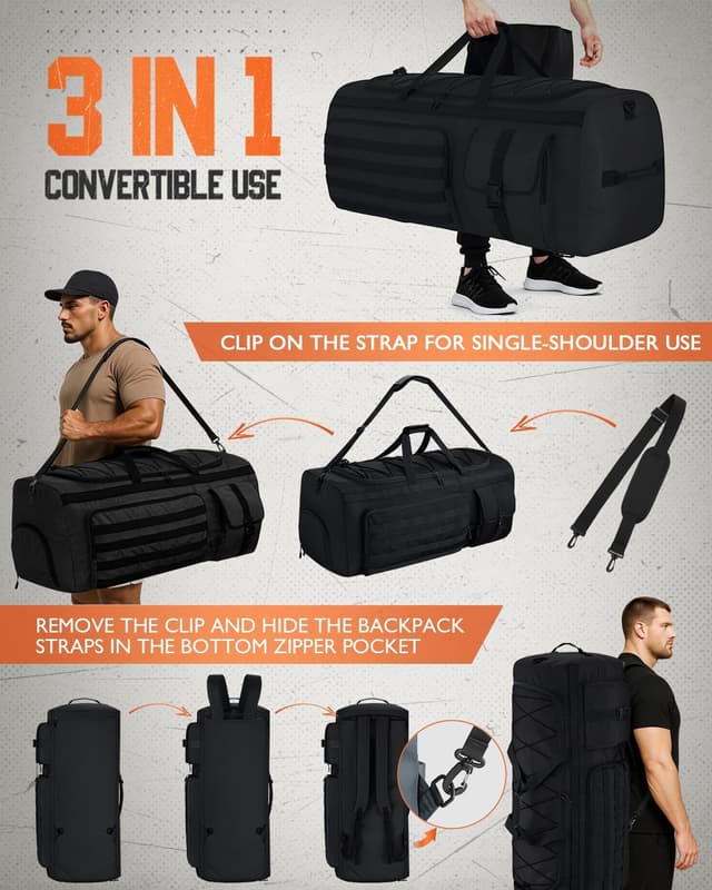 Thumbnail 4 de Gonex Sporttasche 130 l mit MOLLE