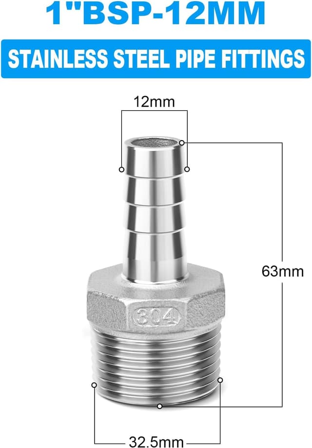 Thumbnail 1 de ERGAOBOY 12mm Hose Barb Fittings