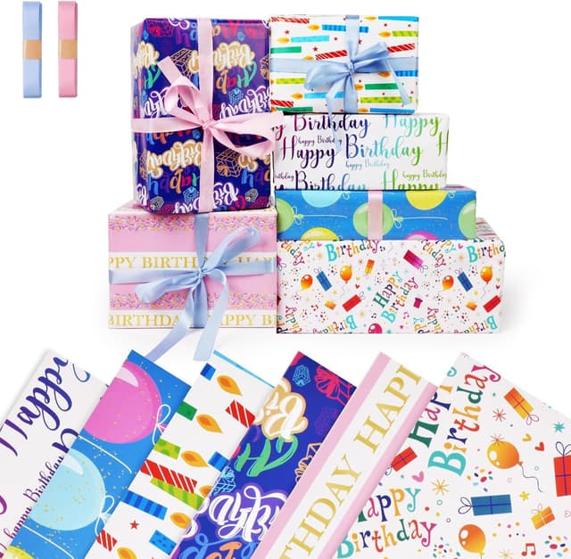 Imagen de OFFCUP Papel de regalo para niños 50 x 70 cm en OfertitasTOP