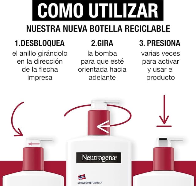 Thumbnail 5 de Neutrogena Fórmula Noruega CICA Loción Corporal Hidratante 💧