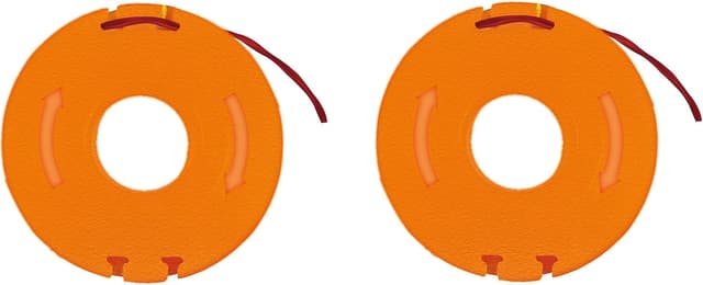 Detalle de WORX WA0004 : lot de 2 bobines de rechange pour débroussailleuse sans fil (WG154E, WG157E, WG163E, WG169E)