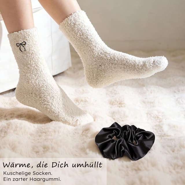 Detalle de Giftota Geburtstagsgeschenk-Set für Frauen in schwarzer Schleifen-Geschenkbox mit Duftkerze, Badebombe und Beauty-Accessoires