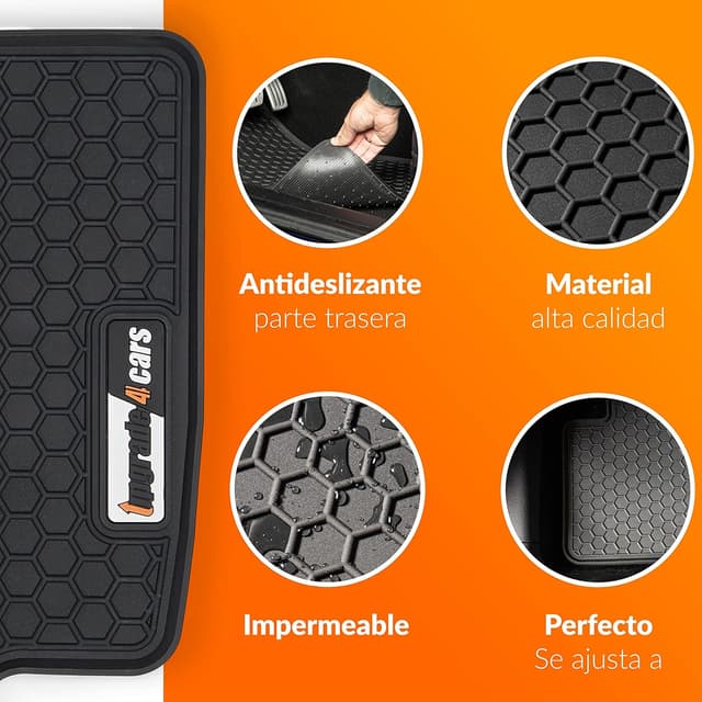 Detalle 2 de Upgrade4cars Alfombrillas Tesla Model 3