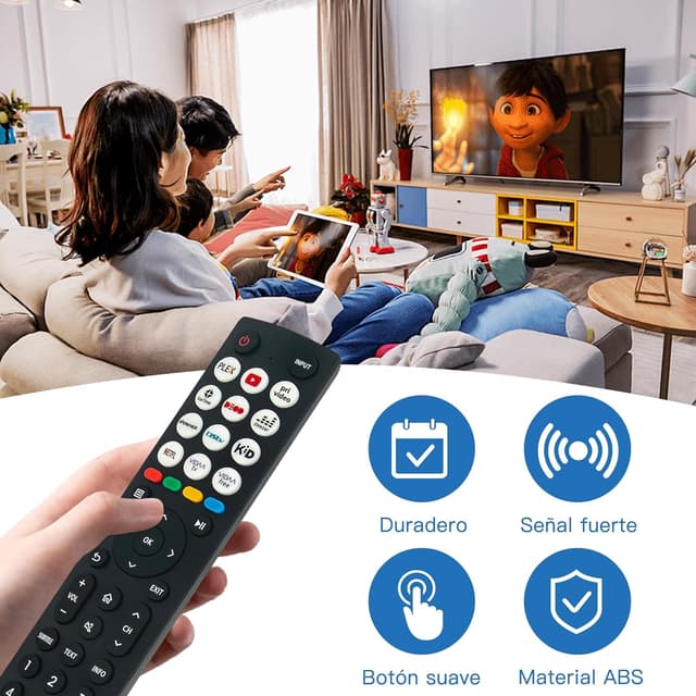 Thumbnail 3 de Riry mando Hisense EN2J36H TV VIDAA 4K