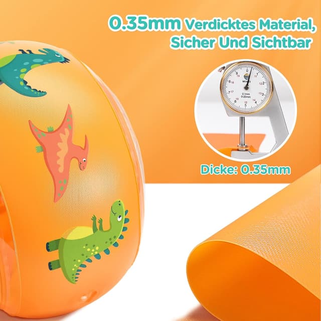 Detalle 2 de WEARXI Schwimmflügel ab 1 Jahr 5–25 kg