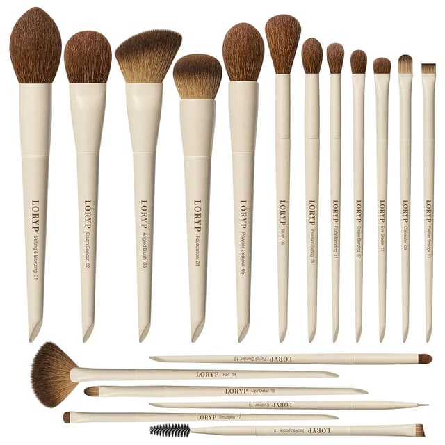 Imagen de LORYP Makeup Brushes Set 18-piece brush kit ๐ en OfertitasTOP
