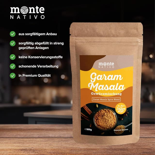 Thumbnail 5 de Monte Nativo Garam Masala 500 g 🍛