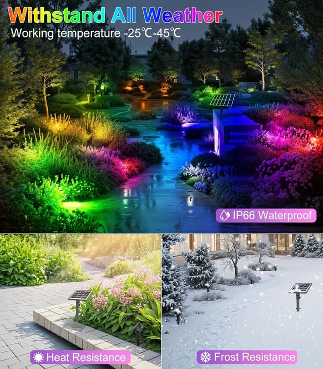 Thumbnail 4 de MEIKEE Faretti solari 6000mAh RGB