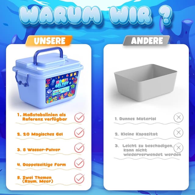 Thumbnail 5 de Hot Bee Aqua Gelz Set - Kreatives DIY Spielzeug 4+