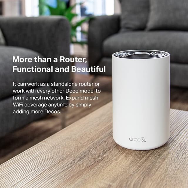 Thumbnail 1 de TP-Link Deco XE75 AXE5400 Mesh Wi‑Fi System