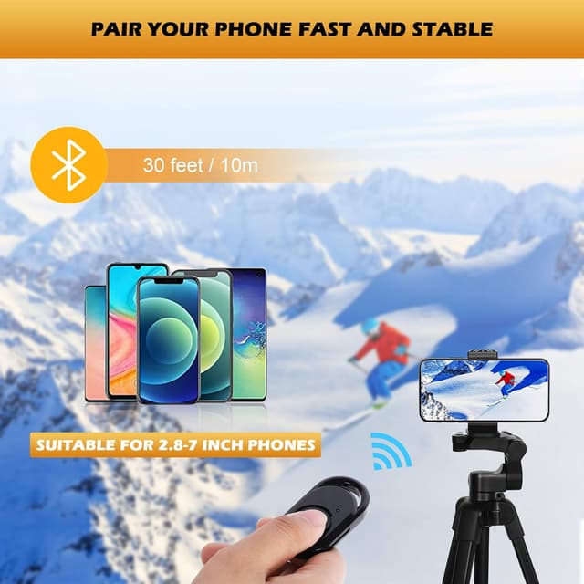 Detalle 1 de GRIFEMA Tripod 55 inch 140cm phone tripod