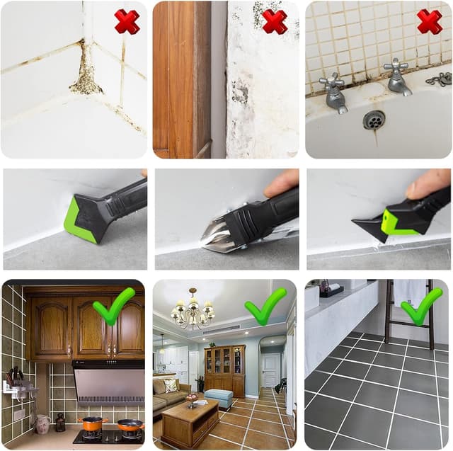 Thumbnail 6 de Silikonentferner 5-in-1 Fugenkratzer