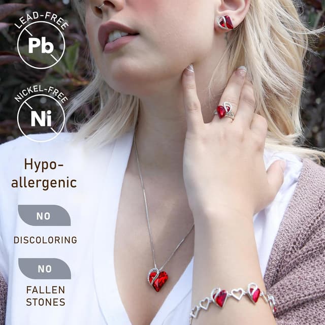 Thumbnail 1 de Leafael Infinity Birthstone Necklace 18" 💍