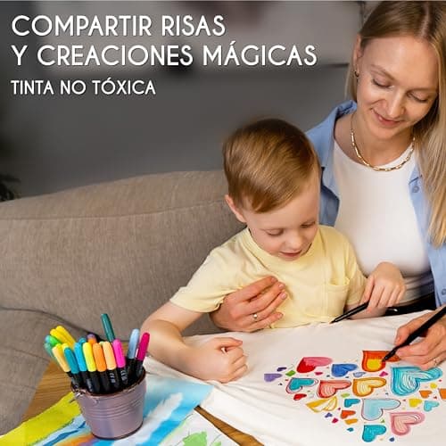 Thumbnail 4 de Zenacolor 40 rotuladores textil Permanente