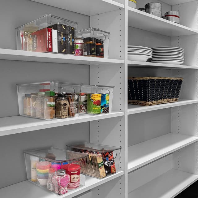 Detalle 2 de ClearSpace Plastic Storage Bins, 4-Pack ⚙