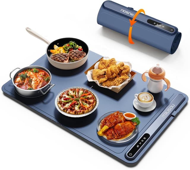 Detalle de iTRUSOU Electric Warming Tray 3 Settings 🍽