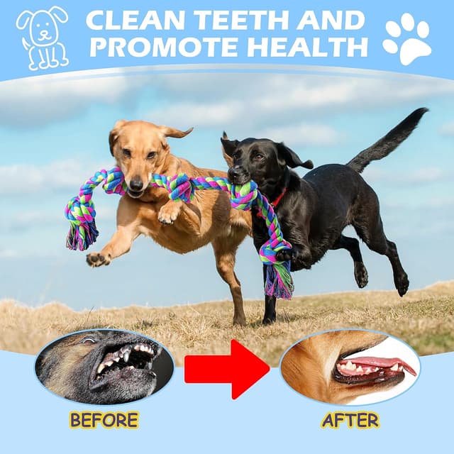 Thumbnail 4 de Aitmexcn 37-inch Rope Toy for Large Chewers