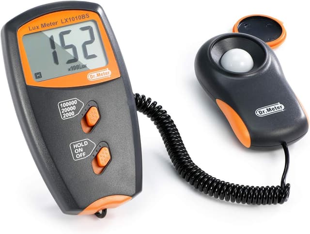 Detalle de Dr.meter Luxmeter 100.000 Lux Messgerät