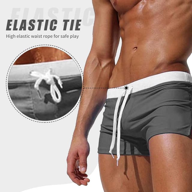 Thumbnail 3 de TMEOG Swimming Trunks Men Swim Shorts Board Shorts