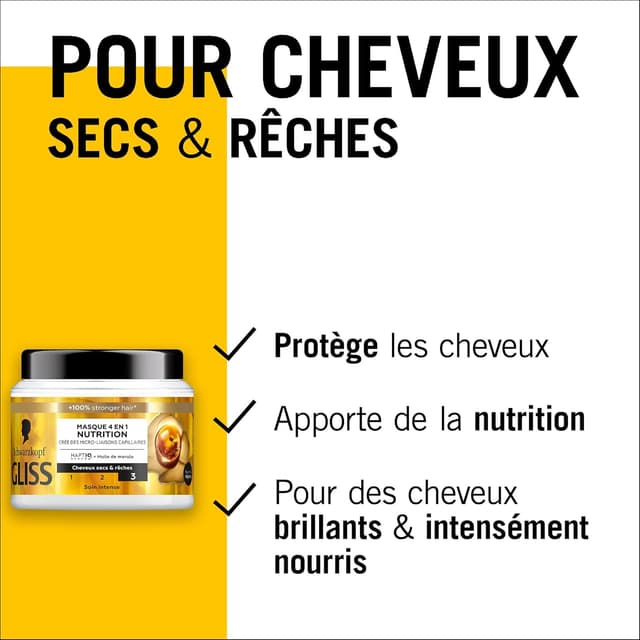 Thumbnail 4 de GLISS Schwarzkopf Masque 4en1 400ml