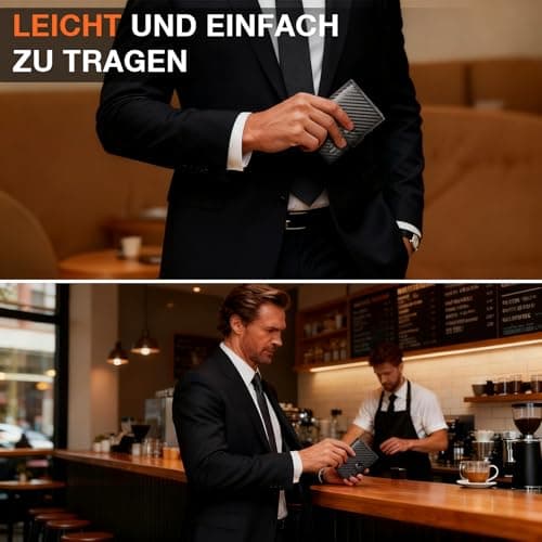 Detalle 2 de TENBST billetera para hombre Smart Wallet