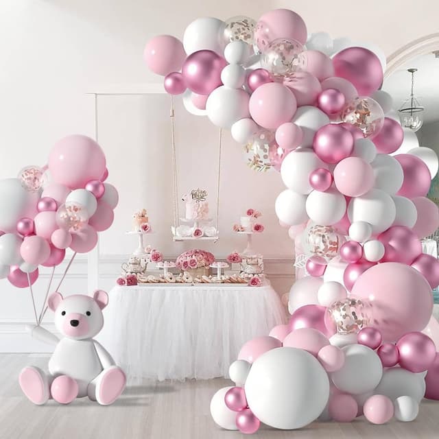 Thumbnail 5 de Jstzdq 135 Pcs Pink Balloon Garland Kit