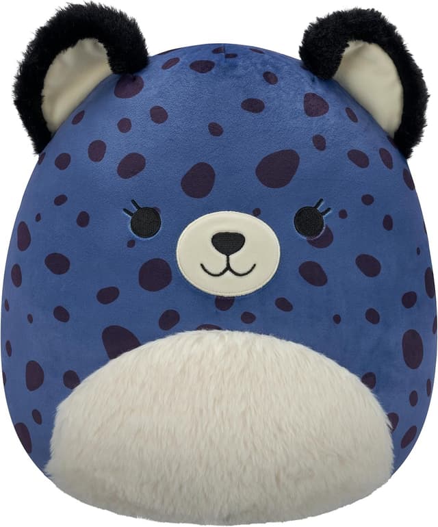 Detalle de Squishmallows Original 12in Spotts the Navy Blue Cheetah Official Jazwares Plush