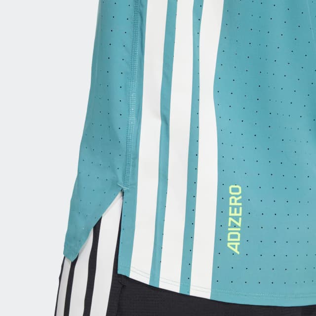 Detalle de Adidas Adizero Camiseta de hombre 70% reciclada