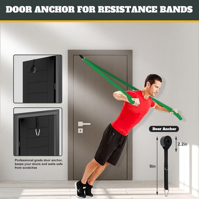 Thumbnail 6 de Resistance Bands Set Widerstandsbänder 4er Set