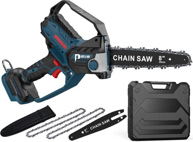 Imagen de Bosch 18V 8‑Zoll Akku-Kettensäge, bürstenlos ⛏ en OfertitasTOP