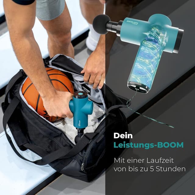 Thumbnail 4 de Beurer Antelope BOOM Massagepistole 5 Stufen 💆