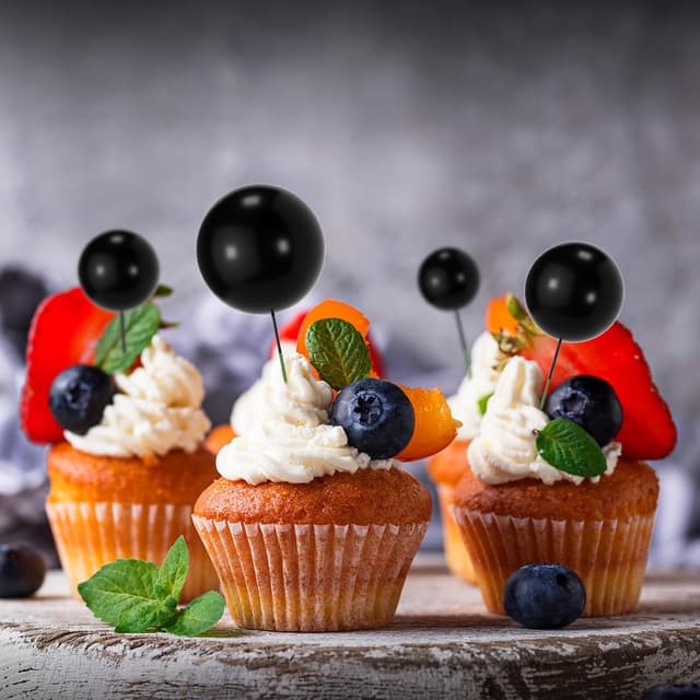 Detalle 2 de Tortendeko Kugeln NACHLYNN 80 Stück