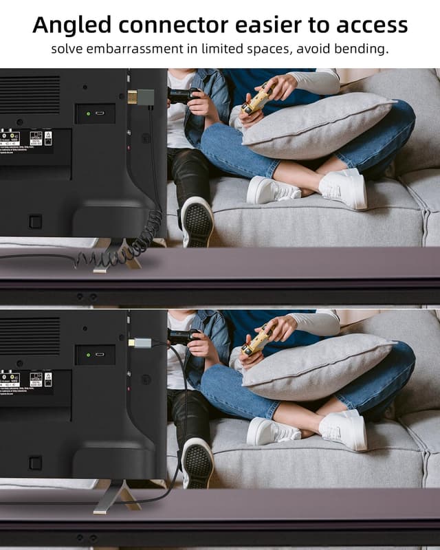 Detalle 2 de GELRHONR 8K HDTV cable 48Gbps extension