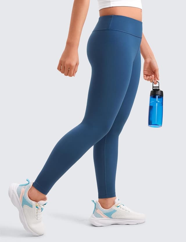 Detalle de CRZ YOGA Ragazze Butterluxe leggings sportivi a vita alta, lunghezza intera