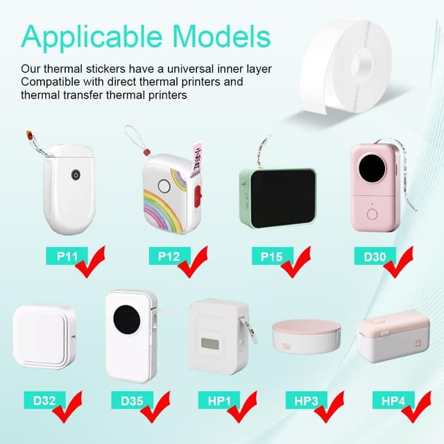 Detalle 2 de OFFCUP Etichette Adesive 15x40 mm 🏷