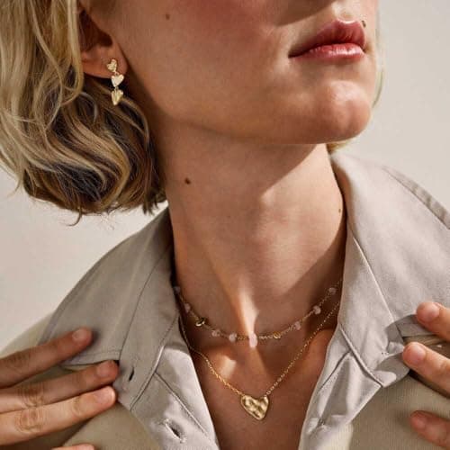 Detalle 2 de Skagen Collar de acero inoxidable con cierre de langosta 💍