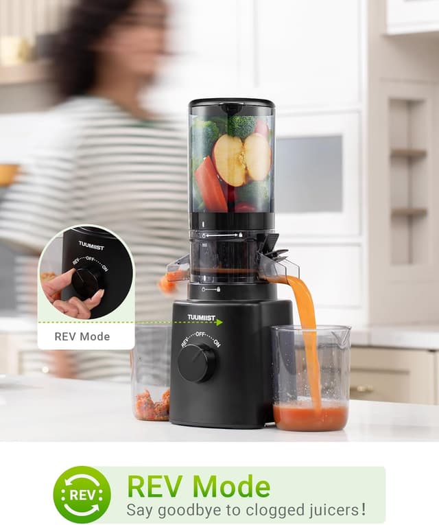 Thumbnail 6 de TUUMIIST Cold Press Juicer 120MM Auto Feed