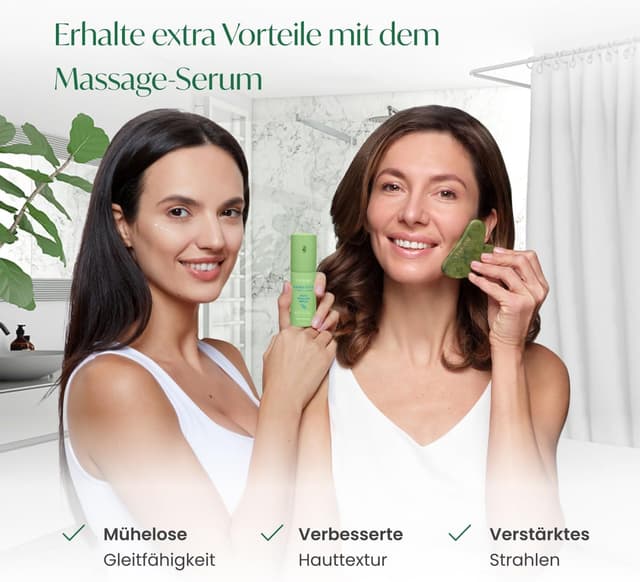 Thumbnail 5 de PLANTIFIQUE Jade Gua Sha Stein Gesichtsmassage 💆♀