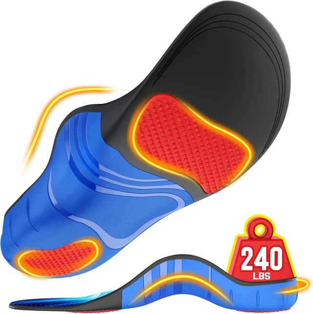 Imagen de NEUPU Plantar Fasciitis Insoles 240+ lbs 🦶 en OfertitasTOP
