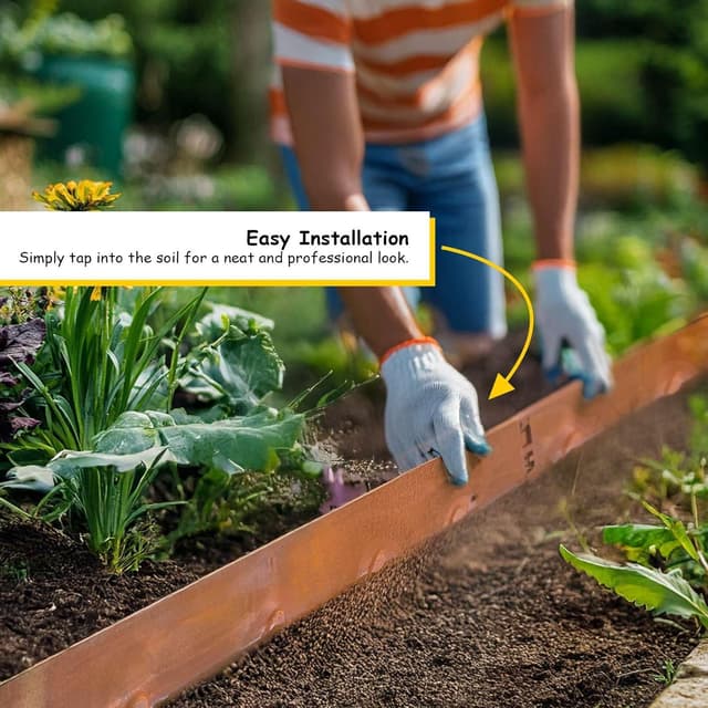 Thumbnail 3 de Nicoman 5M Corten Lawn Edging Border 5m