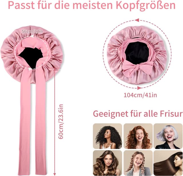 Thumbnail 4 de Silmana Schlafhaube Seide 22 Momme, Maulbeerseide, beidseitig nutzbar