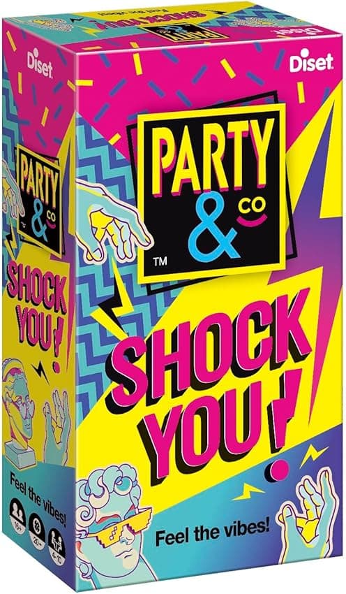 Detalle de Diset Party & co Shock You 🎲 Juego de Mesa para mayores de 16